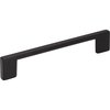 Jeffrey Alexander 128 mm Center-to-Center Matte Black Square Sutton Cabinet Bar Pull 635-128MB